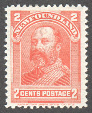 Newfoundland Scott 82 Mint VF - Click Image to Close